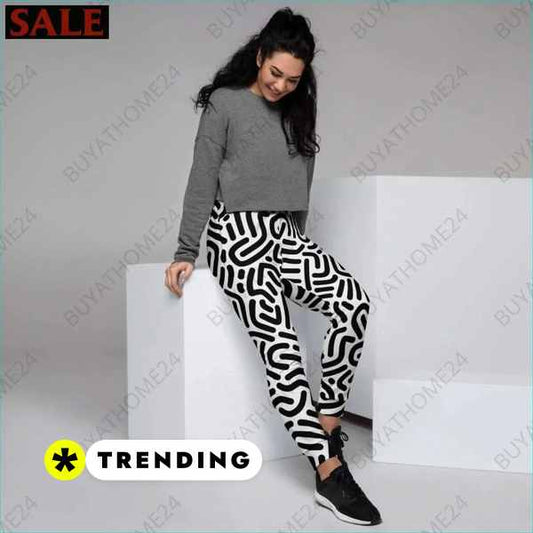 ▻ Fitnesshose I Damen Jogginghose XS, S, M, L, XL, 2XL, 3XL BUYATHOME24®