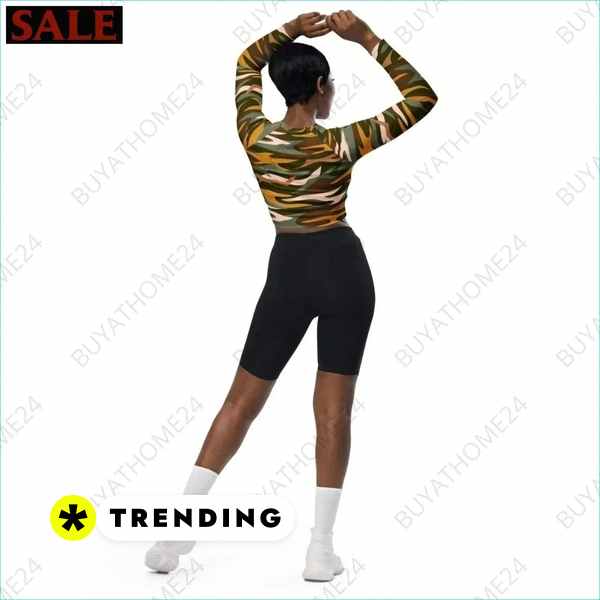 • Fitnessbekleidung I Damen Langarm Crop Top 2XS - 6XL Textildruck BUYATHOME24, T-Shirts BUYATHOME24, Hoodies BUYATHOME24, Hosen BUYATHOME24, Jacken BUYATHOME24, Schuhe BUYATHOME24