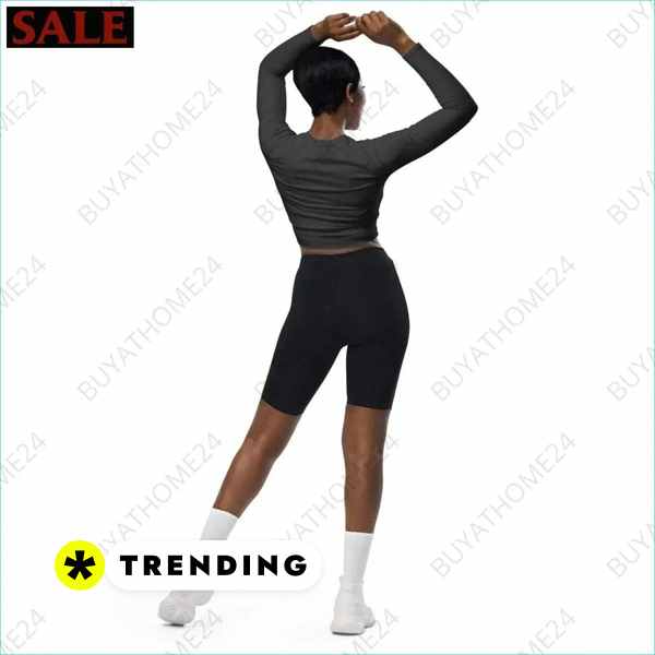 • Fitnessbekleidung I Damen Langarm Crop Top 2XS - 6XL Textildruck BUYATHOME24, T-Shirts BUYATHOME24, Hoodies BUYATHOME24, Hosen BUYATHOME24, Jacken BUYATHOME24, Schuhe BUYATHOME24
