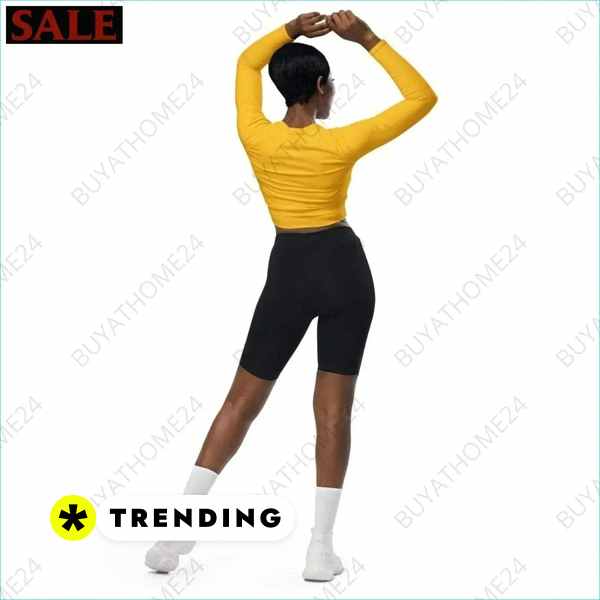 • Fitnessbekleidung I Damen Langarm Crop Top 2XS - 6XL Textildruck BUYATHOME24, T-Shirts BUYATHOME24, Hoodies BUYATHOME24, Hosen BUYATHOME24, Jacken BUYATHOME24, Schuhe BUYATHOME24
