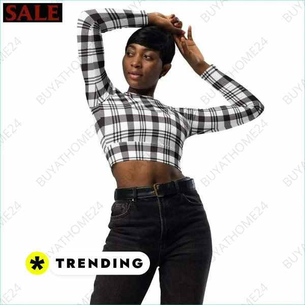 • Fitnessbekleidung I Damen Langarm Crop Top 2XS - 6XL Textildruck BUYATHOME24, T-Shirts BUYATHOME24, Hoodies BUYATHOME24, Hosen BUYATHOME24, Jacken BUYATHOME24, Schuhe BUYATHOME24