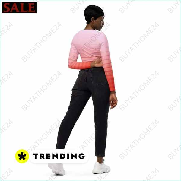 • Fitnessbekleidung I Damen Langarm Crop Top 2XS - 6XL Textildruck BUYATHOME24, T-Shirts BUYATHOME24, Hoodies BUYATHOME24, Hosen BUYATHOME24, Jacken BUYATHOME24, Schuhe BUYATHOME24