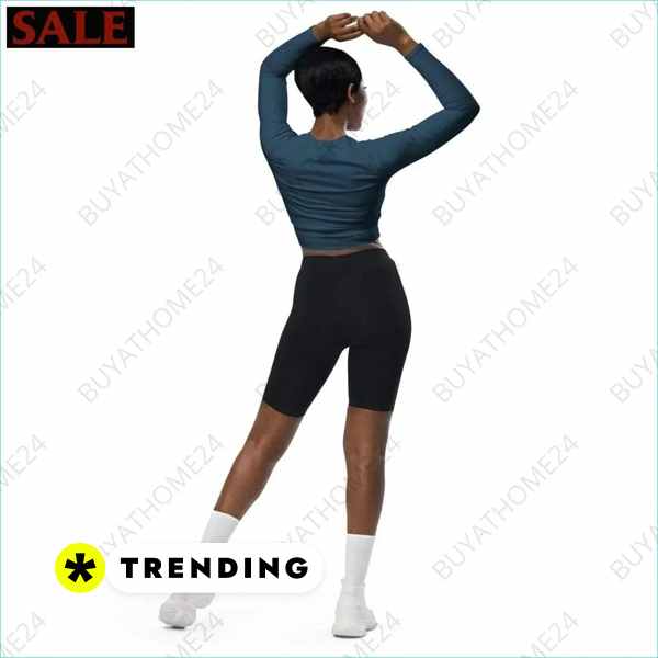 • Fitnessbekleidung I Damen Langarm Crop Top 2XS - 6XL Textildruck BUYATHOME24, T-Shirts BUYATHOME24, Hoodies BUYATHOME24, Hosen BUYATHOME24, Jacken BUYATHOME24, Schuhe BUYATHOME24