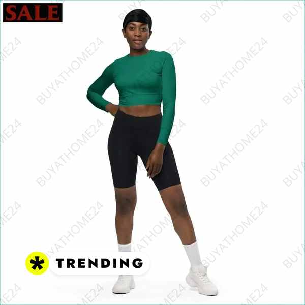 • Fitnessbekleidung I Damen Langarm Crop Top 2XS - 6XL Textildruck BUYATHOME24, T-Shirts BUYATHOME24, Hoodies BUYATHOME24, Hosen BUYATHOME24, Jacken BUYATHOME24, Schuhe BUYATHOME24
