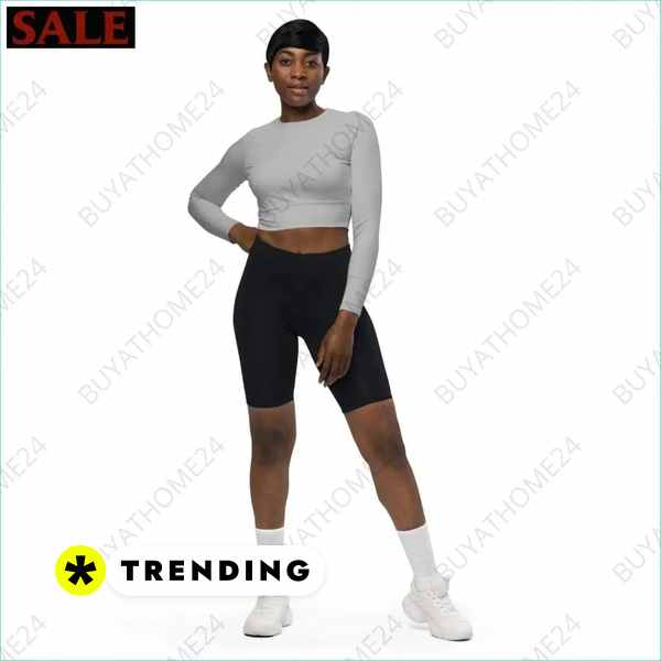 • Fitnessbekleidung I Damen Langarm Crop Top 2XS - 6XL Textildruck BUYATHOME24, T-Shirts BUYATHOME24, Hoodies BUYATHOME24, Hosen BUYATHOME24, Jacken BUYATHOME24, Schuhe BUYATHOME24
