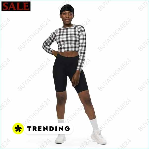 • Fitnessbekleidung I Damen Langarm Crop Top 2XS - 6XL Textildruck BUYATHOME24, T-Shirts BUYATHOME24, Hoodies BUYATHOME24, Hosen BUYATHOME24, Jacken BUYATHOME24, Schuhe BUYATHOME24
