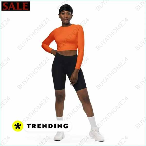 • Fitnessbekleidung I Damen Langarm Crop Top 2XS - 6XL Textildruck BUYATHOME24, T-Shirts BUYATHOME24, Hoodies BUYATHOME24, Hosen BUYATHOME24, Jacken BUYATHOME24, Schuhe BUYATHOME24