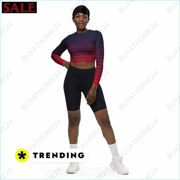 • Fitnessbekleidung I Damen Langarm Crop Top 2XS - 6XL Textildruck BUYATHOME24, T-Shirts BUYATHOME24, Hoodies BUYATHOME24, Hosen BUYATHOME24, Jacken BUYATHOME24, Schuhe BUYATHOME24
