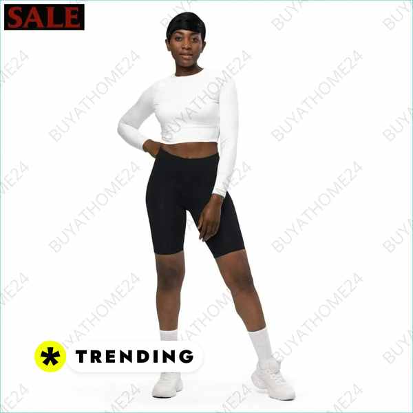 • Fitnessbekleidung I Damen Langarm Crop Top 2XS - 6XL Textildruck BUYATHOME24, T-Shirts BUYATHOME24, Hoodies BUYATHOME24, Hosen BUYATHOME24, Jacken BUYATHOME24, Schuhe BUYATHOME24