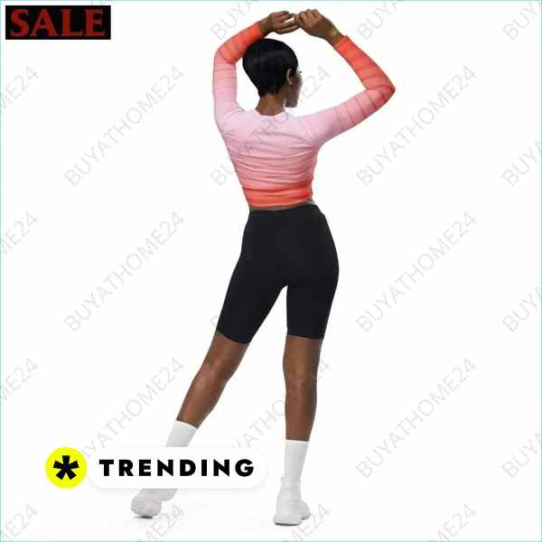• Fitnessbekleidung I Damen Langarm Crop Top 2XS - 6XL Textildruck BUYATHOME24, T-Shirts BUYATHOME24, Hoodies BUYATHOME24, Hosen BUYATHOME24, Jacken BUYATHOME24, Schuhe BUYATHOME24