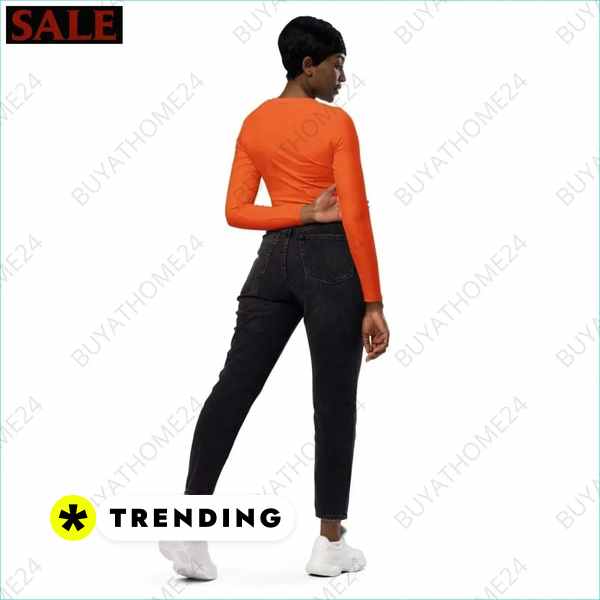 • Fitnessbekleidung I Damen Langarm Crop Top 2XS - 6XL Textildruck BUYATHOME24, T-Shirts BUYATHOME24, Hoodies BUYATHOME24, Hosen BUYATHOME24, Jacken BUYATHOME24, Schuhe BUYATHOME24