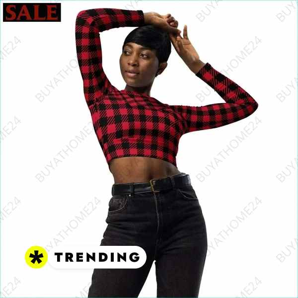 • Fitnessbekleidung I Damen Langarm Crop Top 2XS - 6XL Textildruck BUYATHOME24, T-Shirts BUYATHOME24, Hoodies BUYATHOME24, Hosen BUYATHOME24, Jacken BUYATHOME24, Schuhe BUYATHOME24