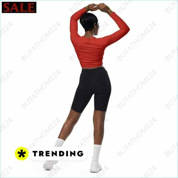 • Fitnessbekleidung I Damen Langarm Crop Top 2XS - 6XL Textildruck BUYATHOME24, T-Shirts BUYATHOME24, Hoodies BUYATHOME24, Hosen BUYATHOME24, Jacken BUYATHOME24, Schuhe BUYATHOME24