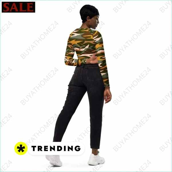 • Fitnessbekleidung I Damen Langarm Crop Top 2XS - 6XL Textildruck BUYATHOME24, T-Shirts BUYATHOME24, Hoodies BUYATHOME24, Hosen BUYATHOME24, Jacken BUYATHOME24, Schuhe BUYATHOME24