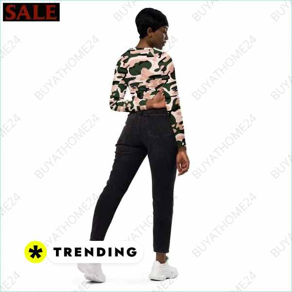 • Fitnessbekleidung I Damen Langarm Crop Top 2XS - 6XL Textildruck BUYATHOME24, T-Shirts BUYATHOME24, Hoodies BUYATHOME24, Hosen BUYATHOME24, Jacken BUYATHOME24, Schuhe BUYATHOME24