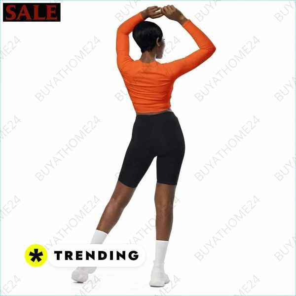 • Fitnessbekleidung I Damen Langarm Crop Top 2XS - 6XL Textildruck BUYATHOME24, T-Shirts BUYATHOME24, Hoodies BUYATHOME24, Hosen BUYATHOME24, Jacken BUYATHOME24, Schuhe BUYATHOME24