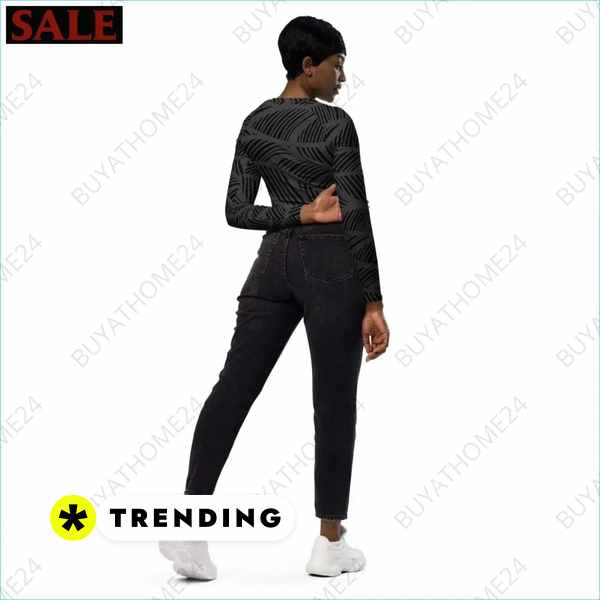 • Fitnessbekleidung I Damen Langarm Crop Top 2XS - 6XL Textildruck BUYATHOME24, T-Shirts BUYATHOME24, Hoodies BUYATHOME24, Hosen BUYATHOME24, Jacken BUYATHOME24, Schuhe BUYATHOME24