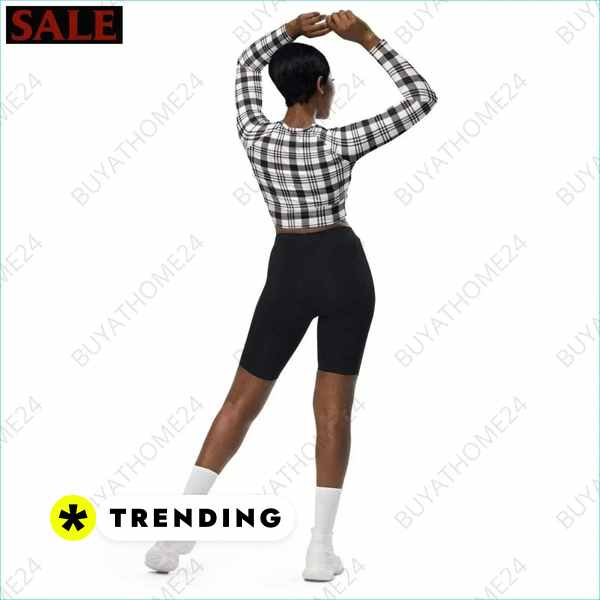• Fitnessbekleidung I Damen Langarm Crop Top 2XS - 6XL Textildruck BUYATHOME24, T-Shirts BUYATHOME24, Hoodies BUYATHOME24, Hosen BUYATHOME24, Jacken BUYATHOME24, Schuhe BUYATHOME24