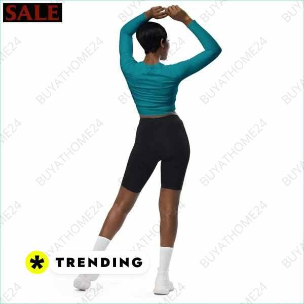 • Fitnessbekleidung I Damen Langarm Crop Top 2XS - 6XL Textildruck BUYATHOME24, T-Shirts BUYATHOME24, Hoodies BUYATHOME24, Hosen BUYATHOME24, Jacken BUYATHOME24, Schuhe BUYATHOME24