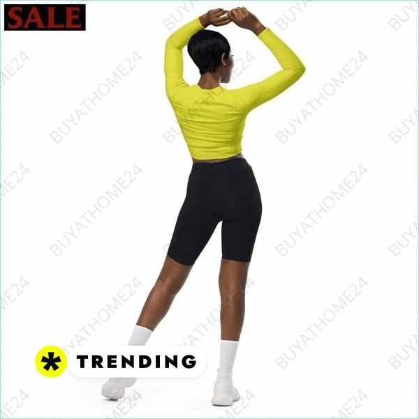 • Fitnessbekleidung I Damen Langarm Crop Top 2XS - 6XL Textildruck BUYATHOME24, T-Shirts BUYATHOME24, Hoodies BUYATHOME24, Hosen BUYATHOME24, Jacken BUYATHOME24, Schuhe BUYATHOME24