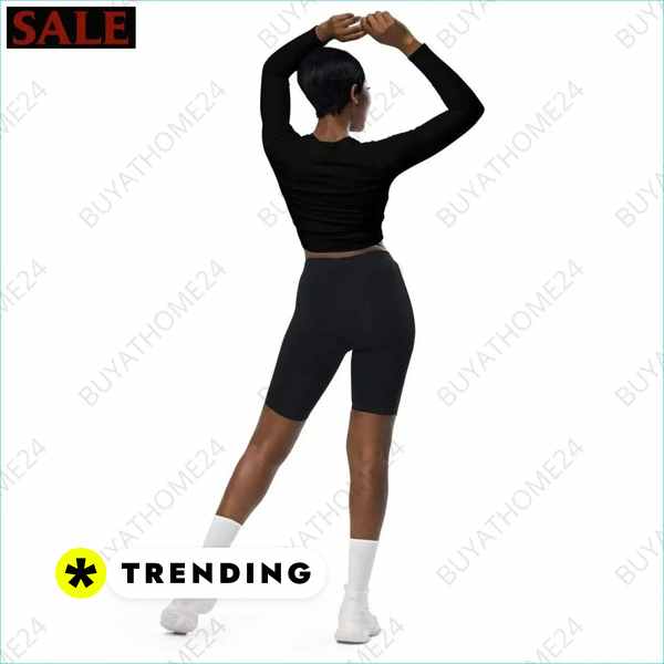 • Fitnessbekleidung I Damen Langarm Crop Top 2XS - 6XL Textildruck BUYATHOME24, T-Shirts BUYATHOME24, Hoodies BUYATHOME24, Hosen BUYATHOME24, Jacken BUYATHOME24, Schuhe BUYATHOME24