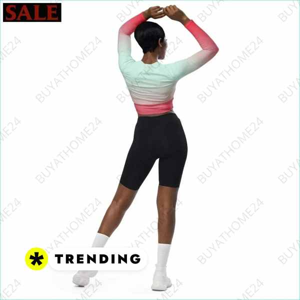 • Fitnessbekleidung I Damen Langarm Crop Top 2XS - 6XL Textildruck BUYATHOME24, T-Shirts BUYATHOME24, Hoodies BUYATHOME24, Hosen BUYATHOME24, Jacken BUYATHOME24, Schuhe BUYATHOME24