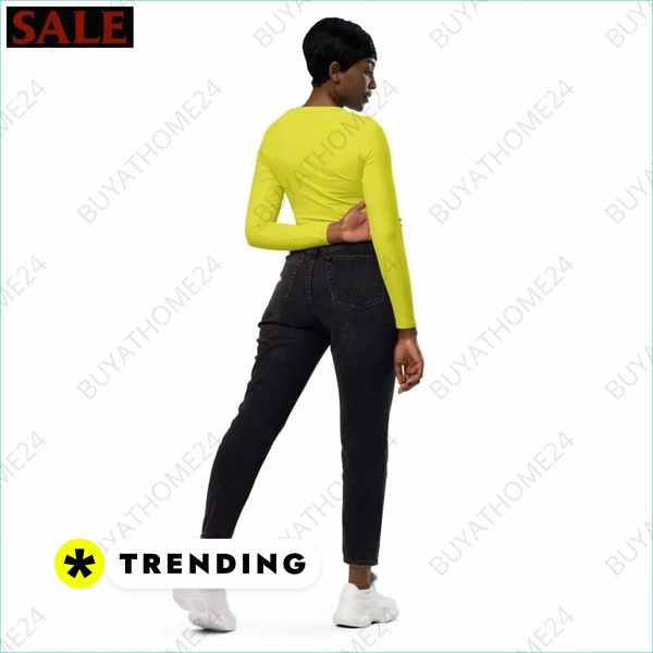 • Fitnessbekleidung I Damen Langarm Crop Top 2XS - 6XL Textildruck BUYATHOME24, T-Shirts BUYATHOME24, Hoodies BUYATHOME24, Hosen BUYATHOME24, Jacken BUYATHOME24, Schuhe BUYATHOME24