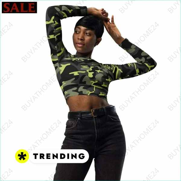 • Fitnessbekleidung I Damen Langarm Crop Top 2XS - 6XL Textildruck BUYATHOME24, T-Shirts BUYATHOME24, Hoodies BUYATHOME24, Hosen BUYATHOME24, Jacken BUYATHOME24, Schuhe BUYATHOME24