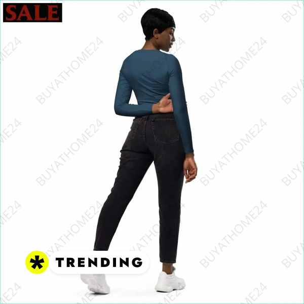 • Fitnessbekleidung I Damen Langarm Crop Top 2XS - 6XL Textildruck BUYATHOME24, T-Shirts BUYATHOME24, Hoodies BUYATHOME24, Hosen BUYATHOME24, Jacken BUYATHOME24, Schuhe BUYATHOME24