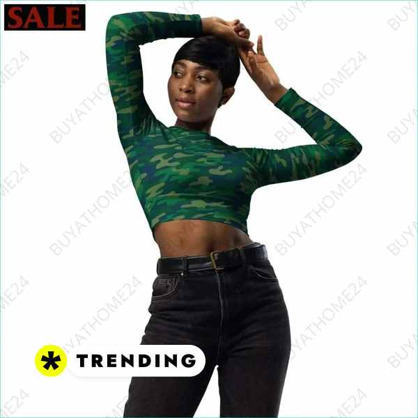 • Fitnessbekleidung I Damen Langarm Crop Top 2XS - 6XL Textildruck BUYATHOME24, T-Shirts BUYATHOME24, Hoodies BUYATHOME24, Hosen BUYATHOME24, Jacken BUYATHOME24, Schuhe BUYATHOME24