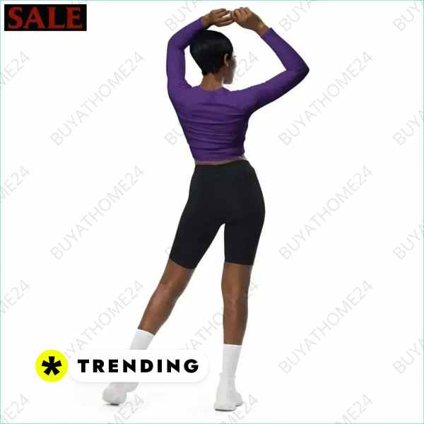 • Fitnessbekleidung I Damen Langarm Crop Top 2XS - 6XL Textildruck BUYATHOME24, T-Shirts BUYATHOME24, Hoodies BUYATHOME24, Hosen BUYATHOME24, Jacken BUYATHOME24, Schuhe BUYATHOME24