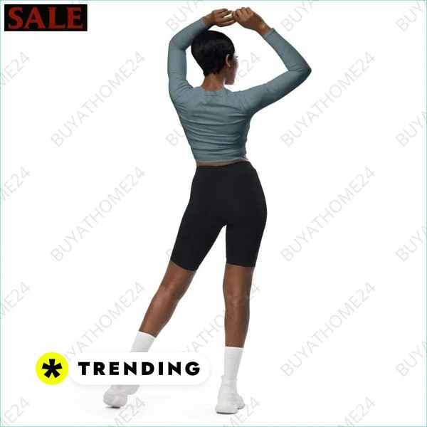 • Fitnessbekleidung I Damen Langarm Crop Top 2XS - 6XL Textildruck BUYATHOME24, T-Shirts BUYATHOME24, Hoodies BUYATHOME24, Hosen BUYATHOME24, Jacken BUYATHOME24, Schuhe BUYATHOME24