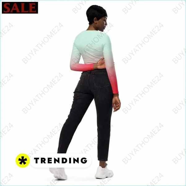• Fitnessbekleidung I Damen Langarm Crop Top 2XS - 6XL Textildruck BUYATHOME24, T-Shirts BUYATHOME24, Hoodies BUYATHOME24, Hosen BUYATHOME24, Jacken BUYATHOME24, Schuhe BUYATHOME24