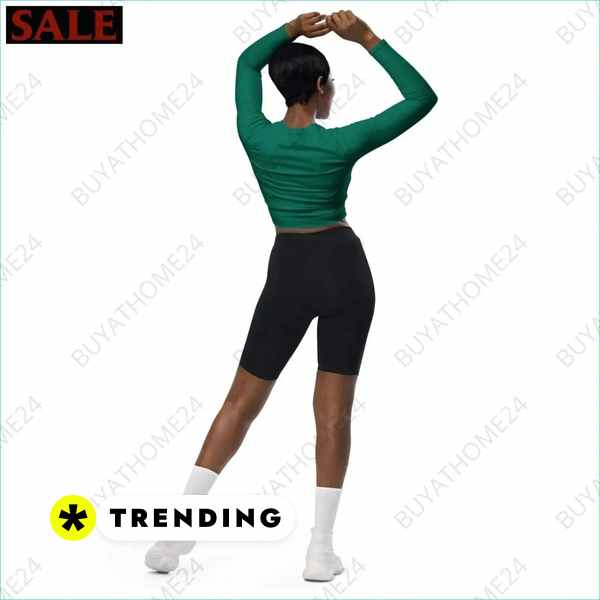 • Fitnessbekleidung I Damen Langarm Crop Top 2XS - 6XL Textildruck BUYATHOME24, T-Shirts BUYATHOME24, Hoodies BUYATHOME24, Hosen BUYATHOME24, Jacken BUYATHOME24, Schuhe BUYATHOME24