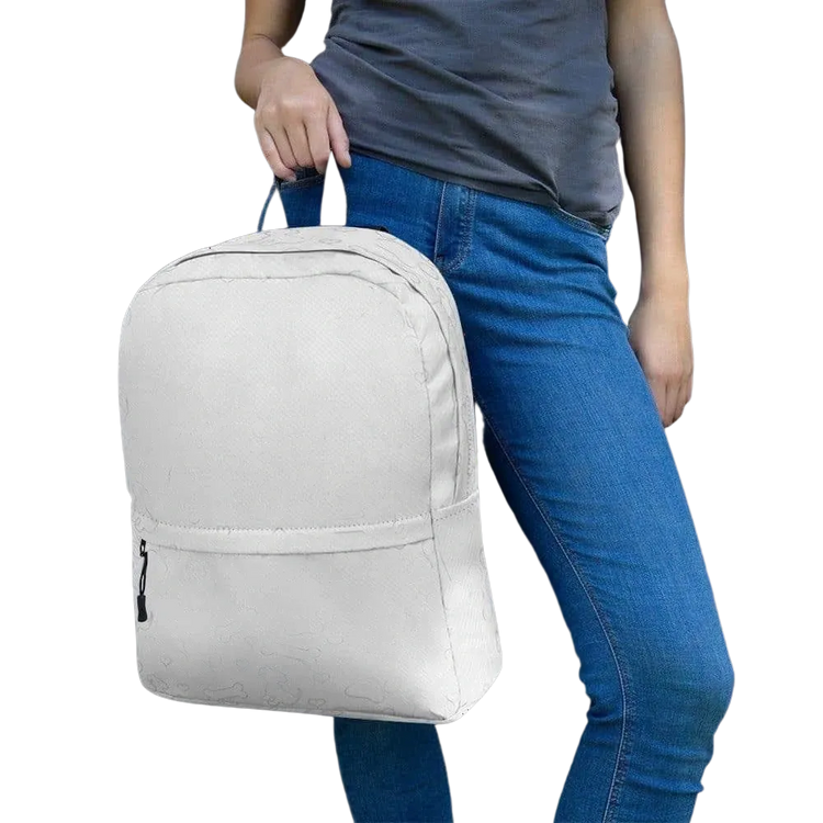 Wasserabweisender Damen-Laptop-Rucksack aus Polyester mit 42 cm Höhe, 31 cm Breite und 10 cm Tiefe von BUYATHOME24