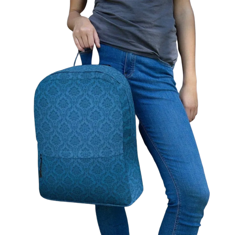 Wasserabweisender Damen-Laptop-Rucksack von BUYATHOME24, 42x31x10cm, mit Textildruck, ideal für Reisen und den Alltag