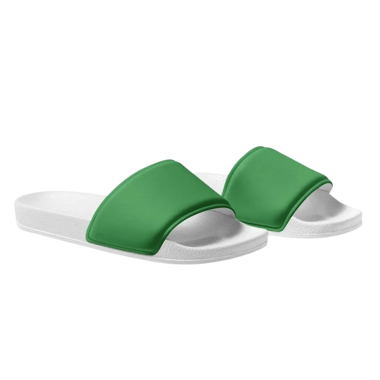Damen- und Mädchensandalen aus Kunstleder in Größe 36-44, BUYATHOME24, mit Druckmuster, bequeme Badeschlappen für den Sommer