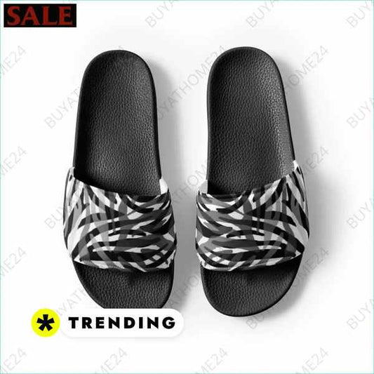 ▻ Badeschuhe I Damen & Mädchen Badeschlappen 36 - 44 BUYATHOME24®