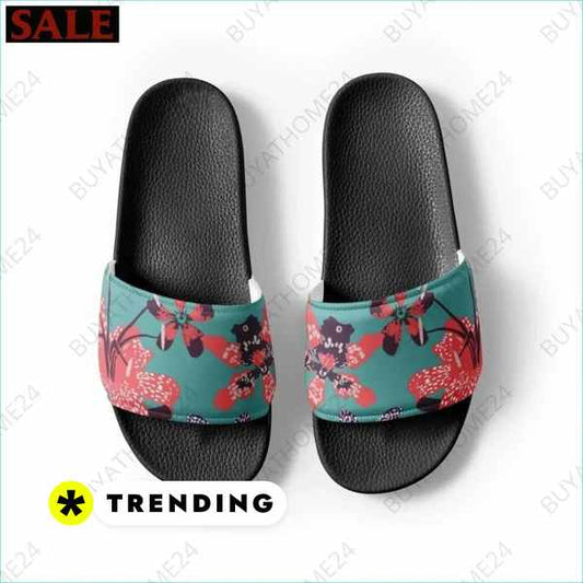 ▻ Badeschuhe I Damen & Mädchen Badeschlappen 36 - 44 BUYATHOME24®