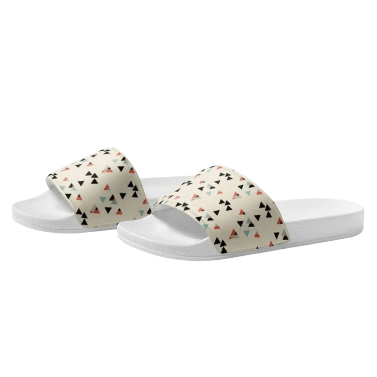 Damen Badeschlappen aus Kunstleder mit PU-Sohle in Größe 36-44, bequemes Design von BUYATHOME24, modern und stylisch