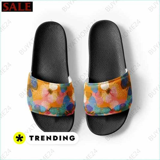 ▻ Badeschuhe I Damen & Mädchen Badeschlappen 36 - 44 BUYATHOME24®