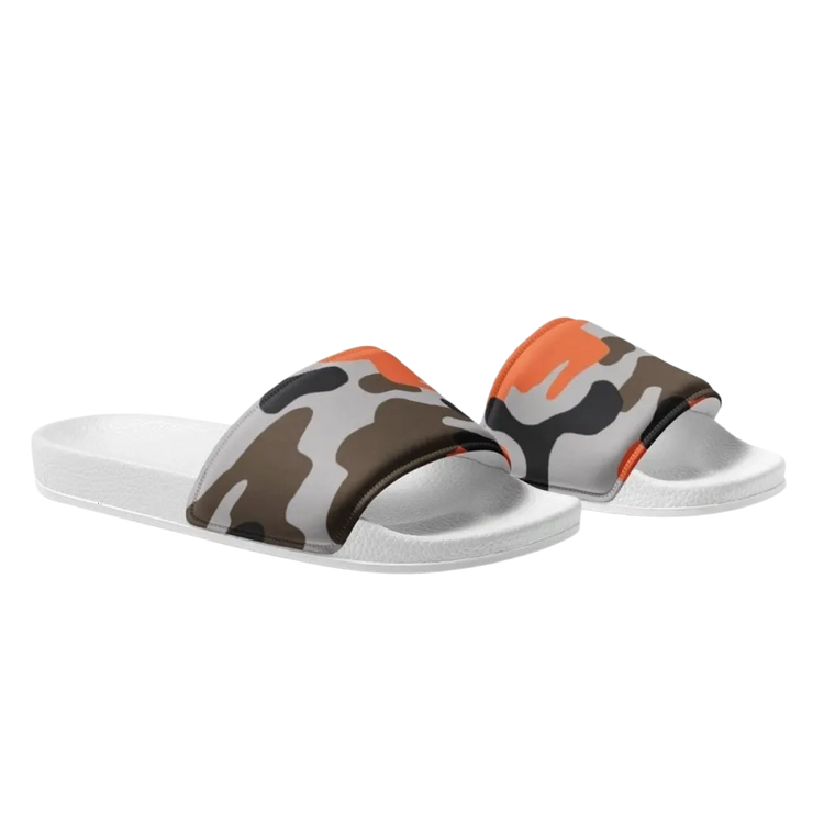 Damen Badeschlappen aus Kunstleder mit PU-Sohle in Größe 36-44, bequeme Sommerschuhe von BUYATHOME24