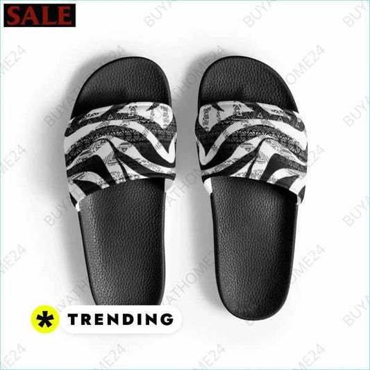 ▻ Badeschuhe I Damen & Mädchen Badeschlappen 36 - 44 BUYATHOME24®