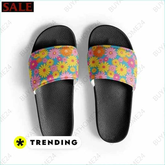 ▻ Badeschuhe I Damen & Mädchen Badeschlappen 36 - 44 BUYATHOME24®