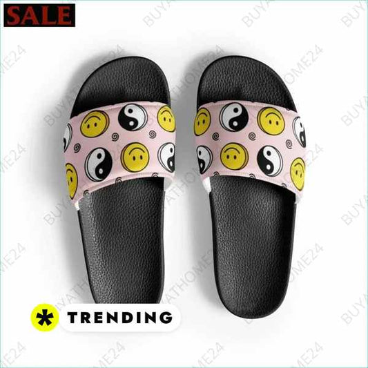 ▻ Badeschuhe I Damen & Mädchen Badeschlappen 36 - 44 BUYATHOME24®