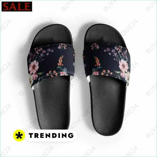 ▻ Badeschuhe I Damen & Mädchen Badeschlappen 36 - 44 BUYATHOME24®