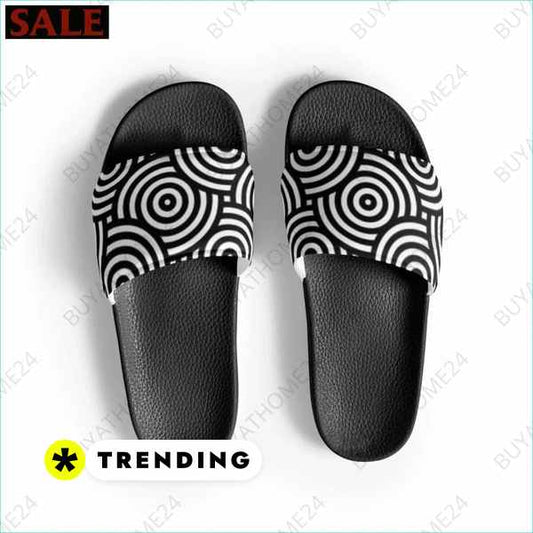 ▻ Badeschuhe I Damen & Mädchen Badeschlappen 36 - 44 BUYATHOME24®