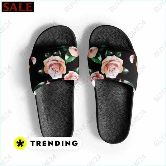 ▻ Badeschuhe I Damen & Mädchen Badeschlappen 36 - 44 BUYATHOME24®