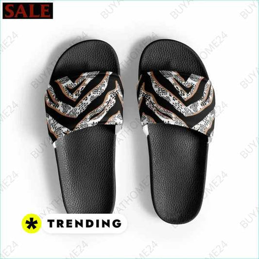 ▻ Badeschuhe I Damen & Mädchen Badeschlappen 36 - 44 BUYATHOME24®