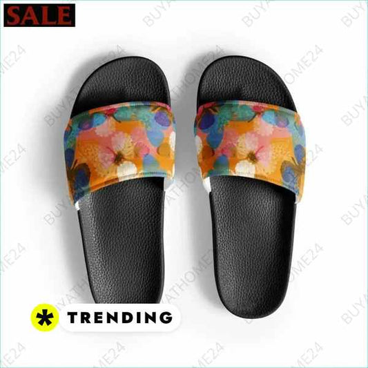 ▻ Badeschuhe I Damen & Mädchen Badeschlappen 36 - 44 BUYATHOME24®